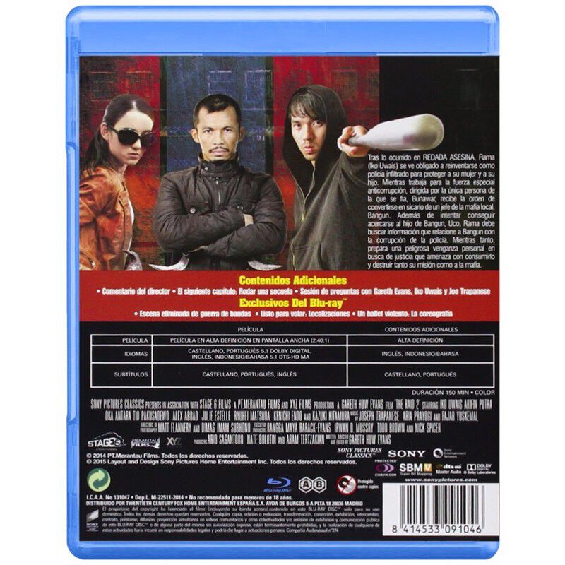 Redada Asesina 2 - Bd [blu-ray] image number null