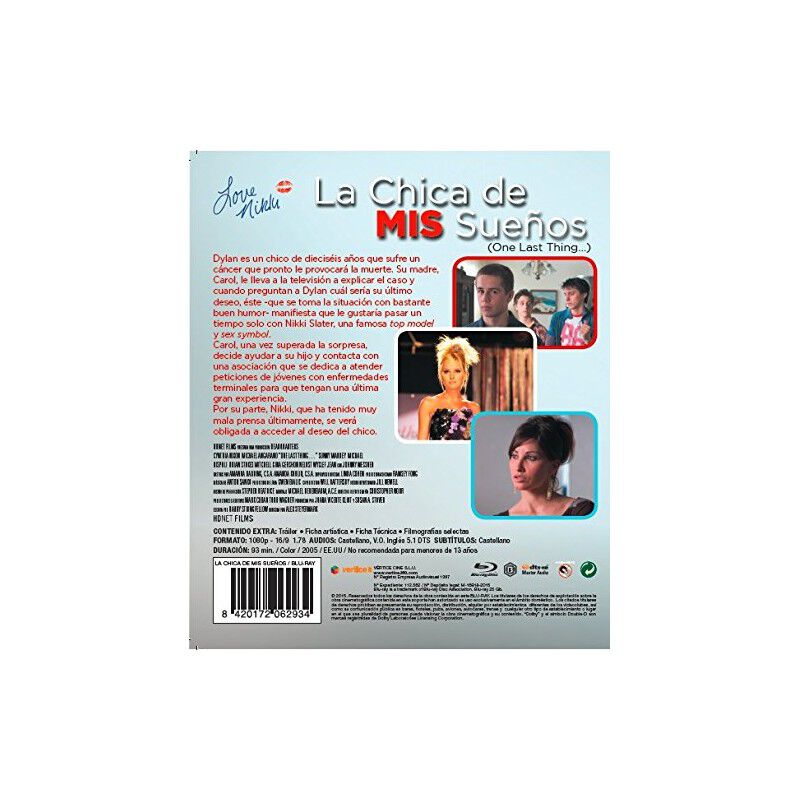 La Chica De Mis Sue&ntilde;os (blu-ray) image number null