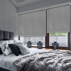 Persiana Enrollable Blackout Roll-up Gris 100cmx180cm