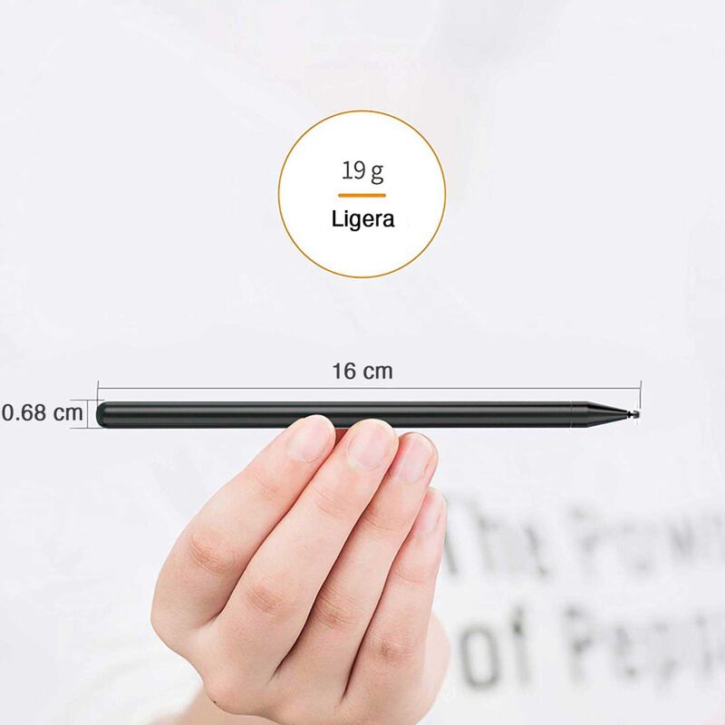 Pluma Stylus Mybat Universal Negra Punto Fino C... image number null