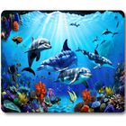 Alfombrilla De Rat&oacute;n Wknoon 24 cm X 20 cm Paisaje Marino