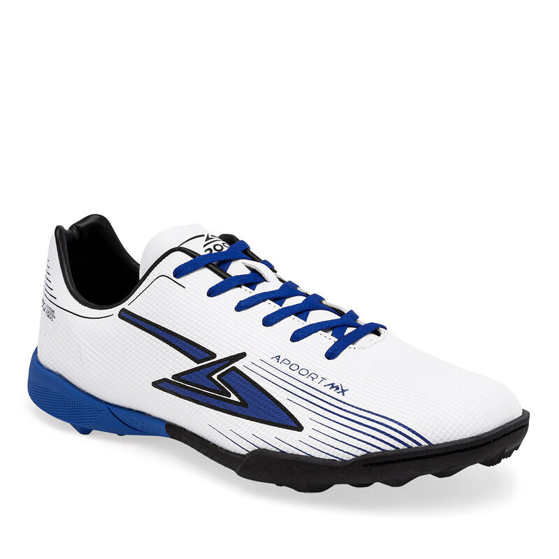 Apoort Tenis deportivo para hombre blanco azul image number null