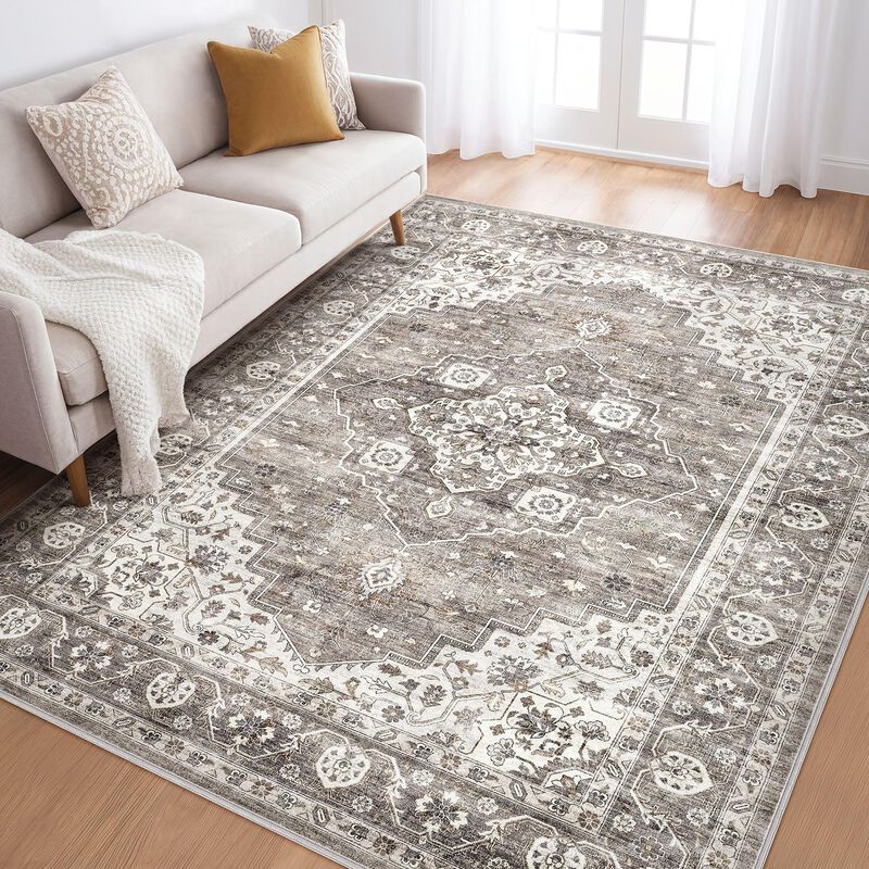 Alfombra Loongrug 152 cm &times; 122 cm Vintage Boho ... image number null