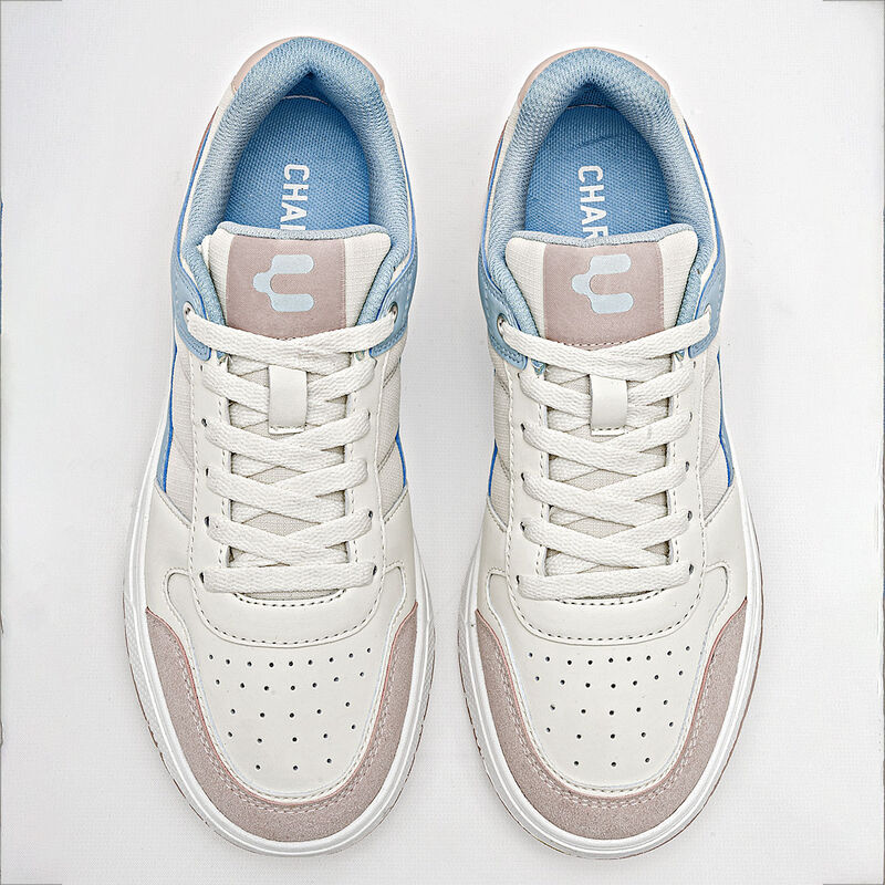 Charly Tenis urbano para mujer beige azul rosa image number null