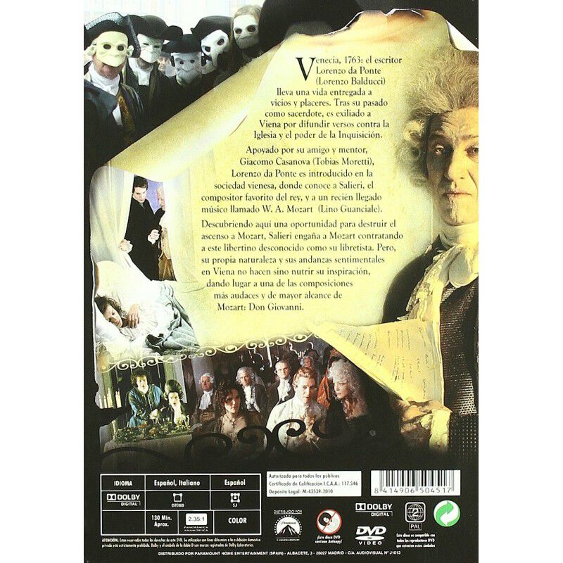 Yo, Don Giovanni [dvd + Libreto] image number null