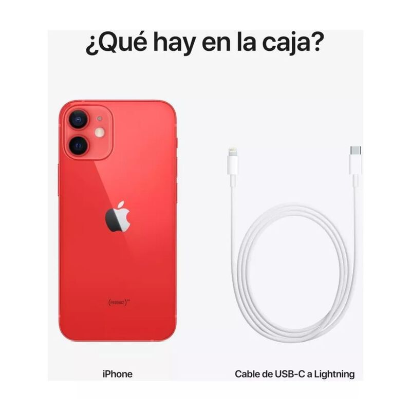 Celular Apple iPhone 12 Mini 64 GB Rojo Reacond... image number null