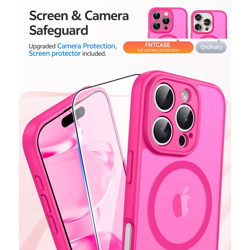 Funda FNTCASE para iPhone 16 Pro con MagSafe y ... image number null