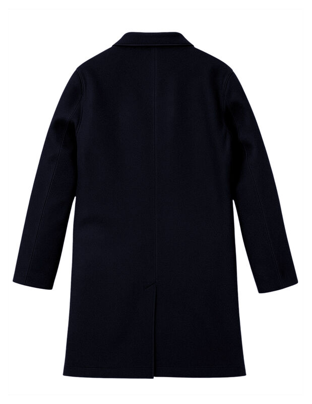 Abrigo Largo Hombre Gamuza Premium Marino Roose... image number null