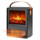Calefactor El&eacute;ctrico De Chimenea Flame&shade Con Llama Led 3d