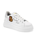 Shadow tenis para mujer blanco plata cod 140815-E