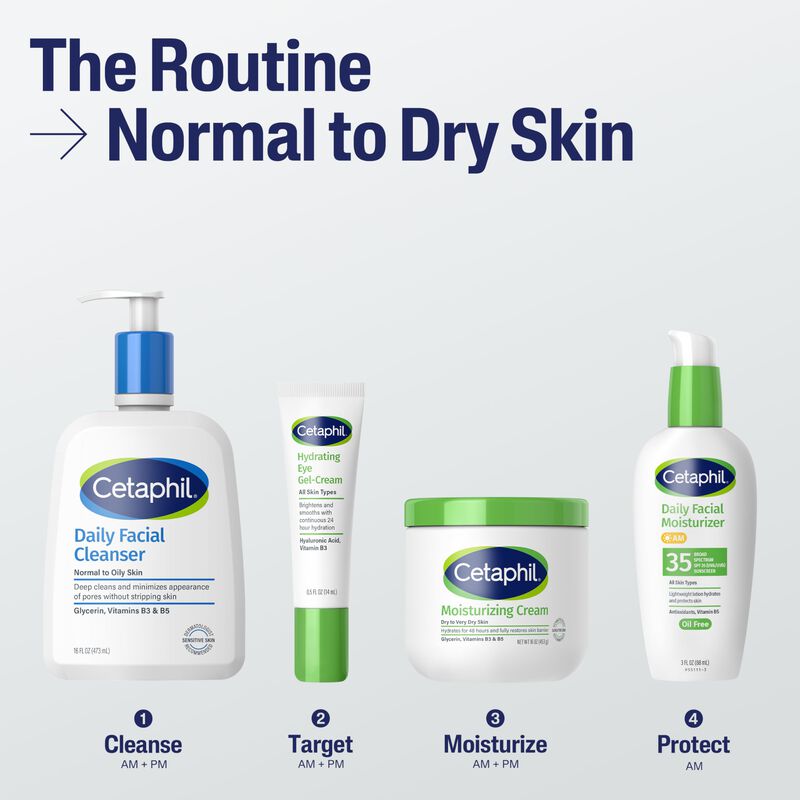 Limpiador Facial Y Loci&oacute;n Hidratante Cetaphil D... image number null