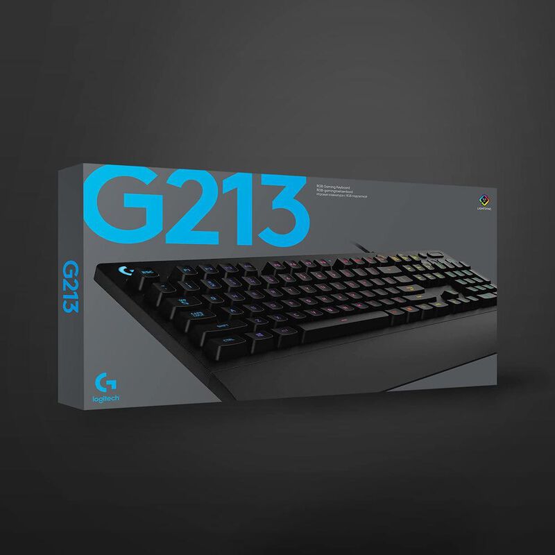 Teclado Gamer Logitech G213 Prodigy Led Rgb Alá... image number null