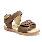Chaparrin Sandalia para niño camel
