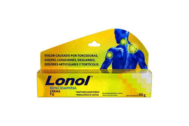 Lonol 5g Crema Tubo Con 60 Gramos image number null
