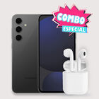 Combo Smartphone Samsung Galaxy S24 FE 128Gb 8Gb Ram Grafito + Audifonos Bluetooth