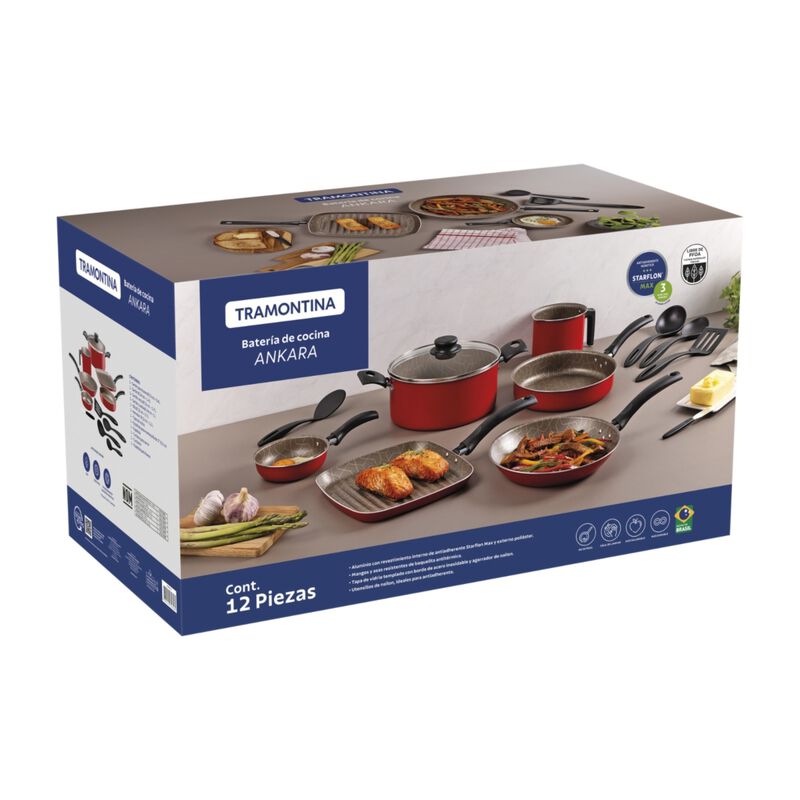 Bater&iacute;a de Cocina Tramontina 27899/522 Ankara 1... image number null