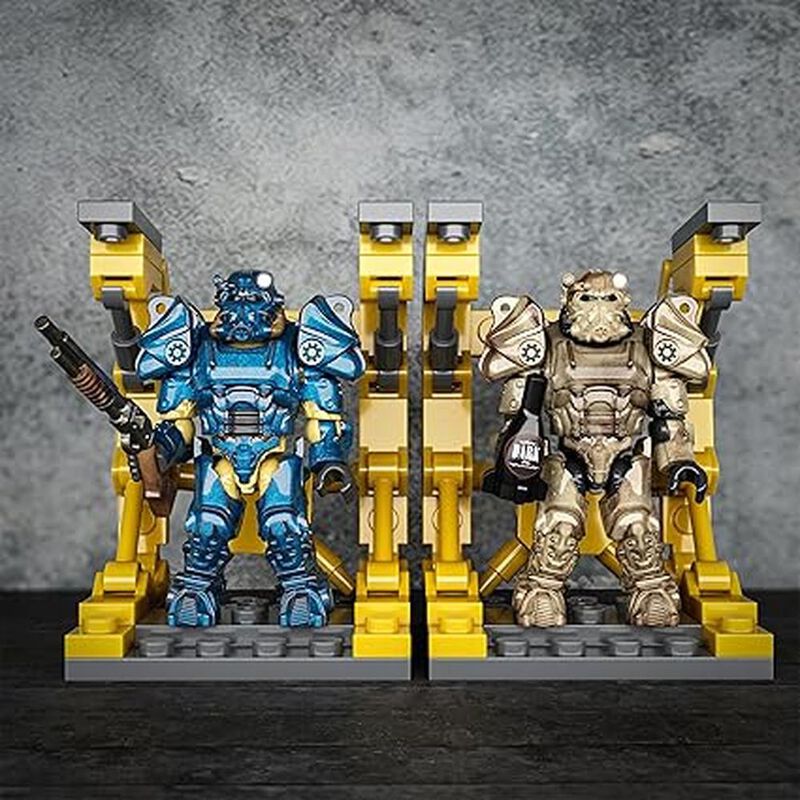 MEGA Fallout Colecci&oacute;n T-60 Power Armor, 5 micr... image number null