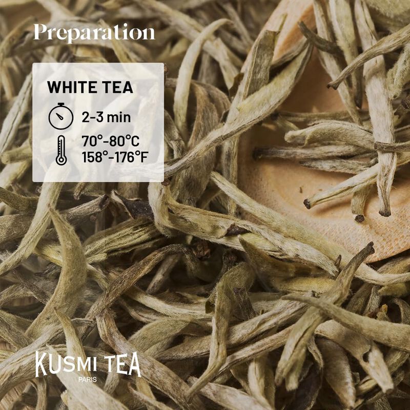 Tea Kusmi Tea White Anastasia Organic Blend, Ca... image number null