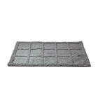 Tapete Waffle 40x60 Cm Gris Oxford