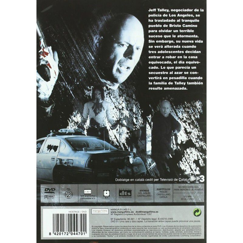 Hostage [dvd] (2005) image number null