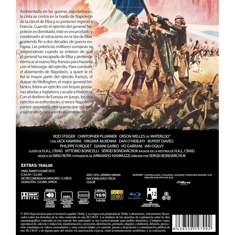 Waterloo [blu-ray] (1970) image number null
