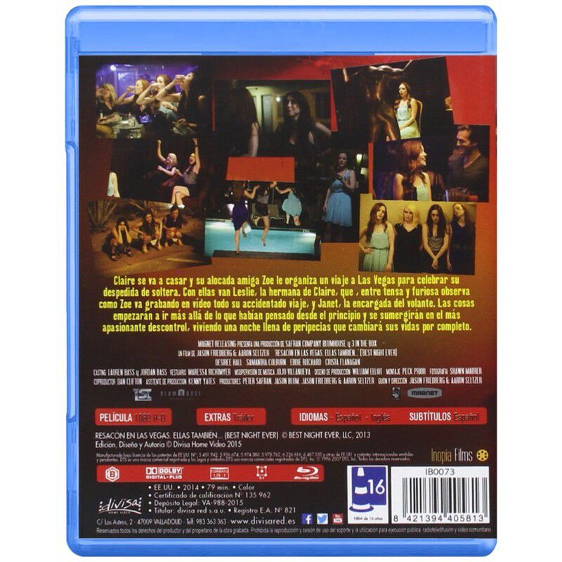 Resac&oacute;n en Las Vegas&hellip;ellas tambi&eacute;n [Blu-ray] image number null