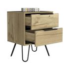 Buró concept Café Claro y Wengue Virtual Muebles