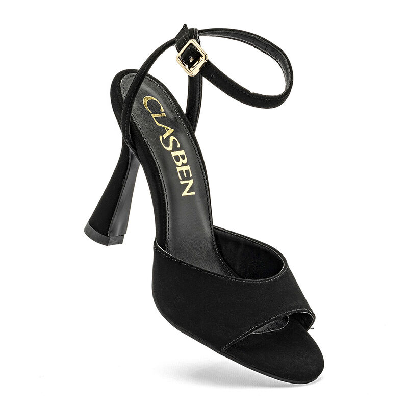 Clasben Sandalia Negro Para Mujer 147492ce image number null