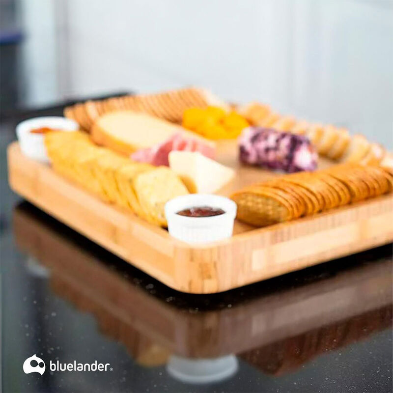 Tabla para Quesos Grande de Bamb&uacute; con Cuchillos... image number null