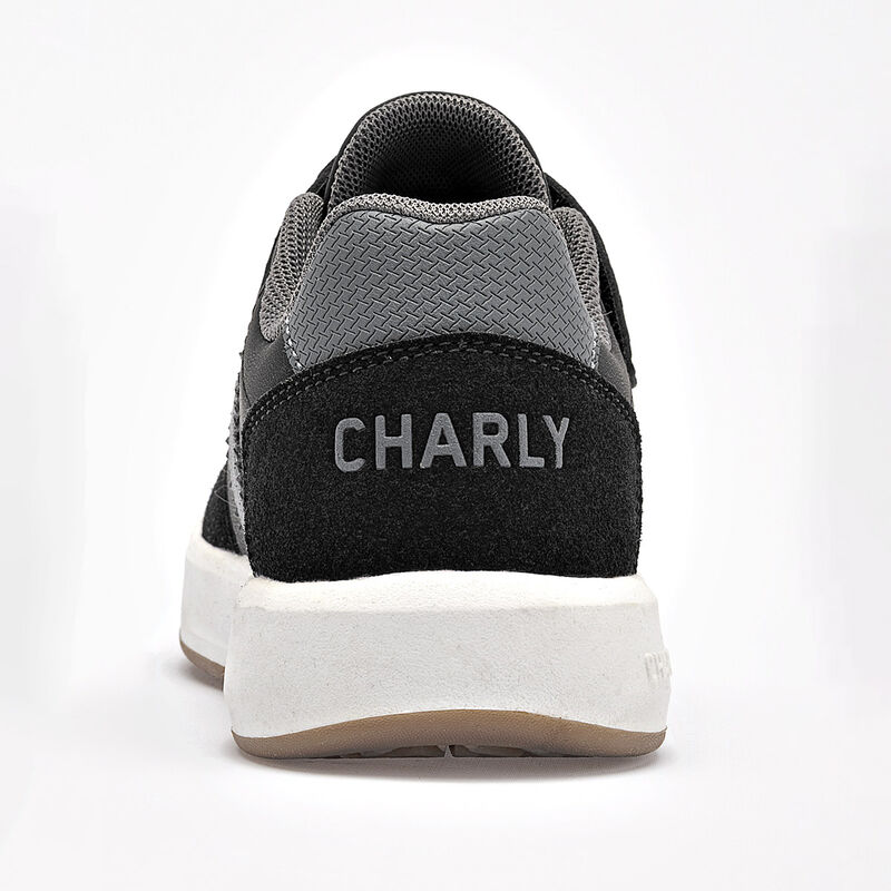 Charly tenis para ni&ntilde;o  negro gris cod 139631-D image number null
