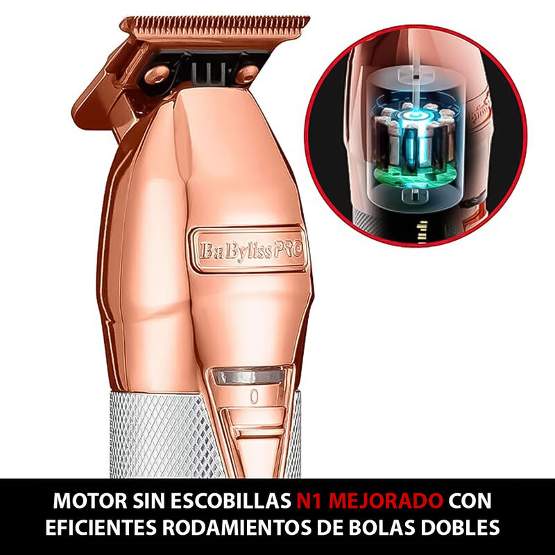 Babyliss Pro Trimmer Rosefx Skeleton Rosa image number null
