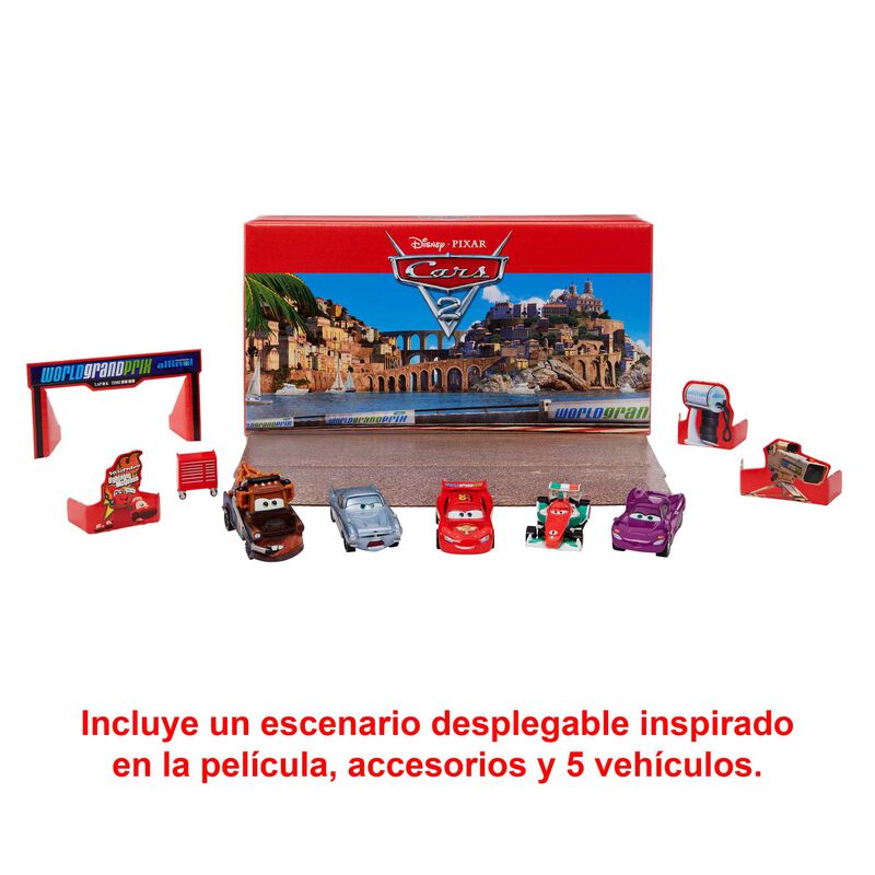 Set De Veh&iacute;culos De Juguete Mattel Disney Pixar... image number null