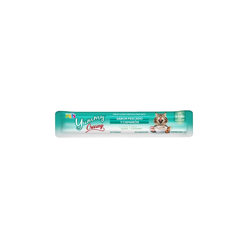 Premio Cremoso Yummy Creamy Para Gato Sabor Pes... image number null