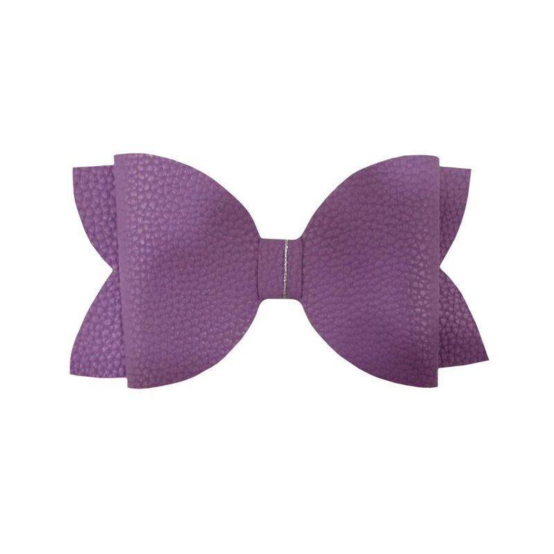 Broche Con Moño Para Cabello Lavanda image number null