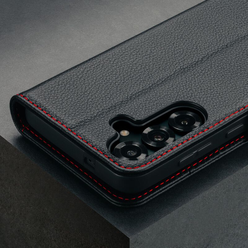 Funda Tipo Cartera De Piel Torro Para Samsung G... image number null