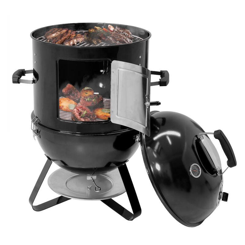 Asador Ahumador Tipo Bala 2 En 1 Carbon 2 Parri... image number null