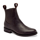 Andre V Bota para hombre. Caf&eacute;, suela de cuero