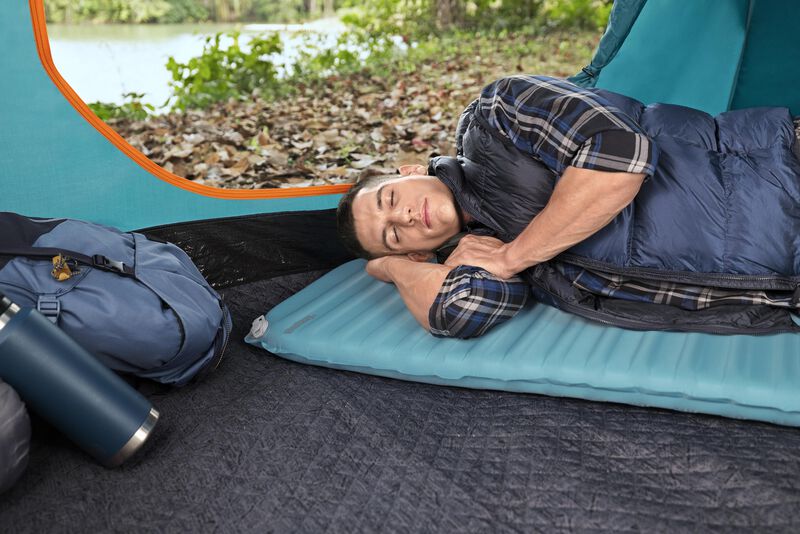 &nbsp;Colchoneta para acampar 1.83mx51cmx5.1cm infla... image number null