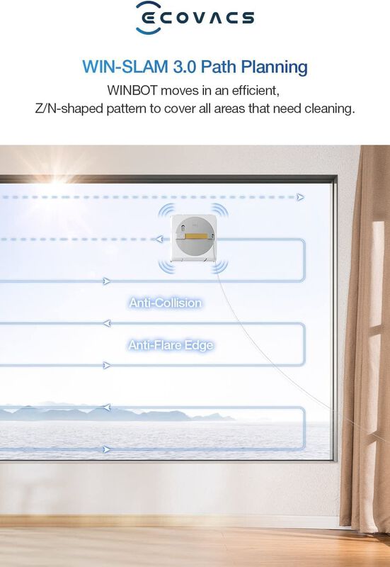 Robot De Limpieza De Ventanas Ecovacs Winbot W1... image number null