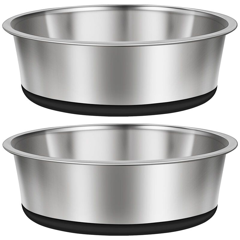 Pack De 2 Tazones Para Perros Taglory 2,5 l Ant... image number null