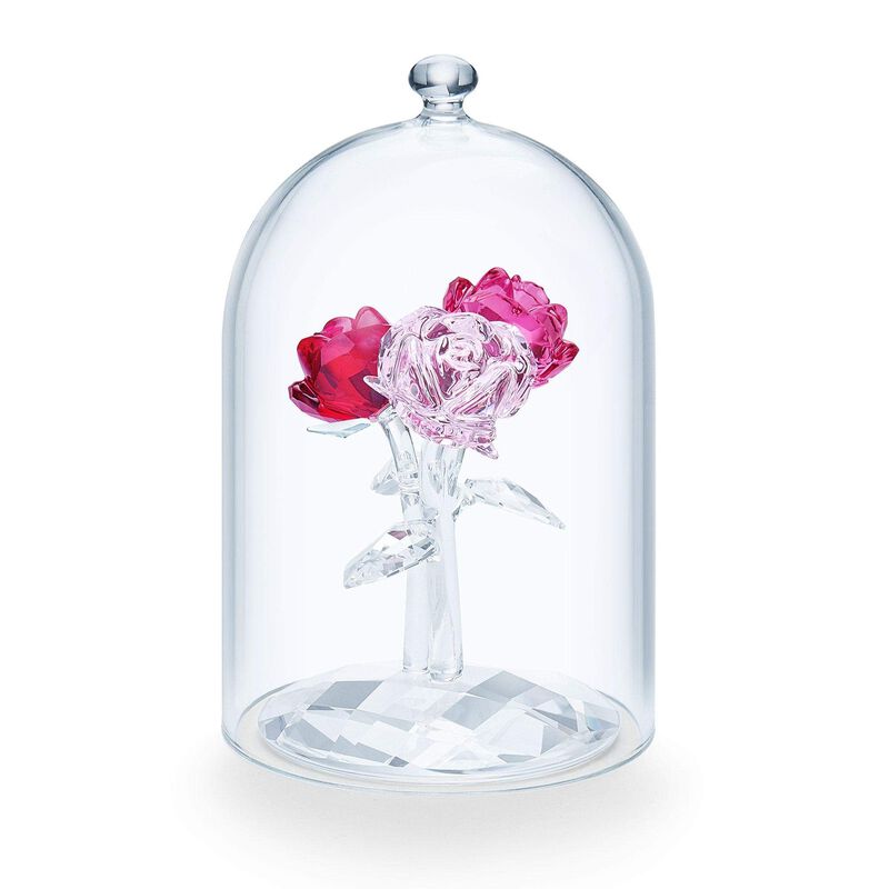 Ramo De Rosas De Cristal Swarovski En El Jard&iacute;n... image number null