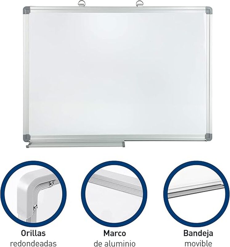Pizarrón Magnetico 90x60cm Incluye Plumón y Bor... image number null