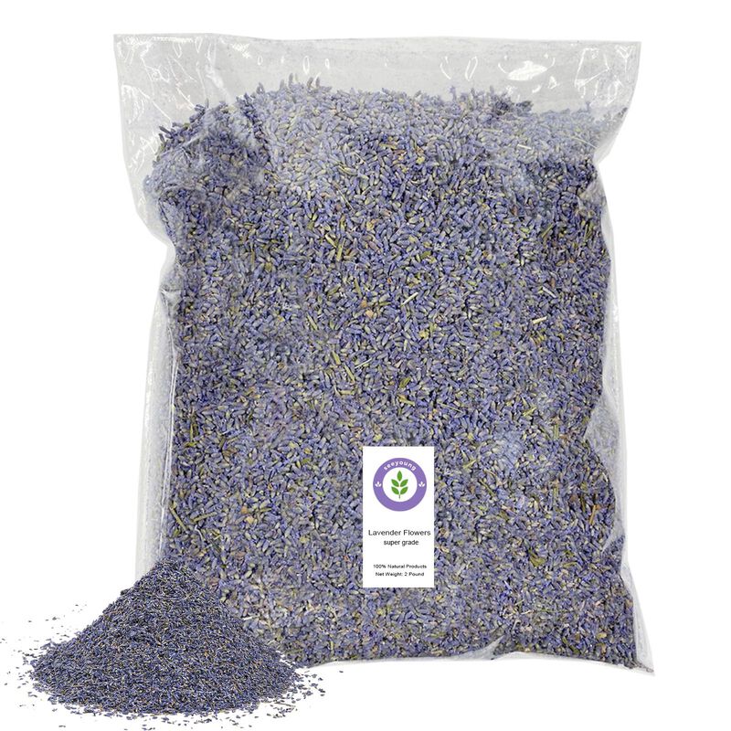 Flores Secas De Lavanda Seeyoung, Capullos De L... image number null
