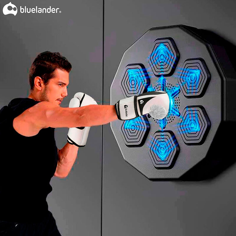 Kit Maquina de Boxeo Musical con Guantes de Box... image number null