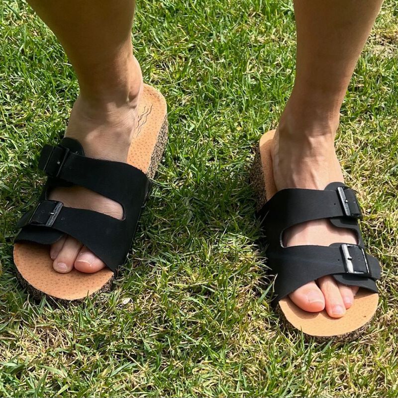 Sandalias Folgen con Hebillas Ajustables y Suel... image number null