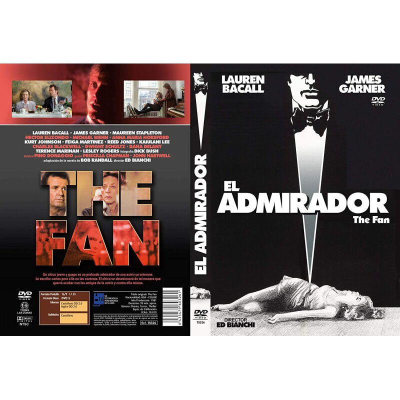 El Admirador Dvd 1981 The Fan [dvd] image number null