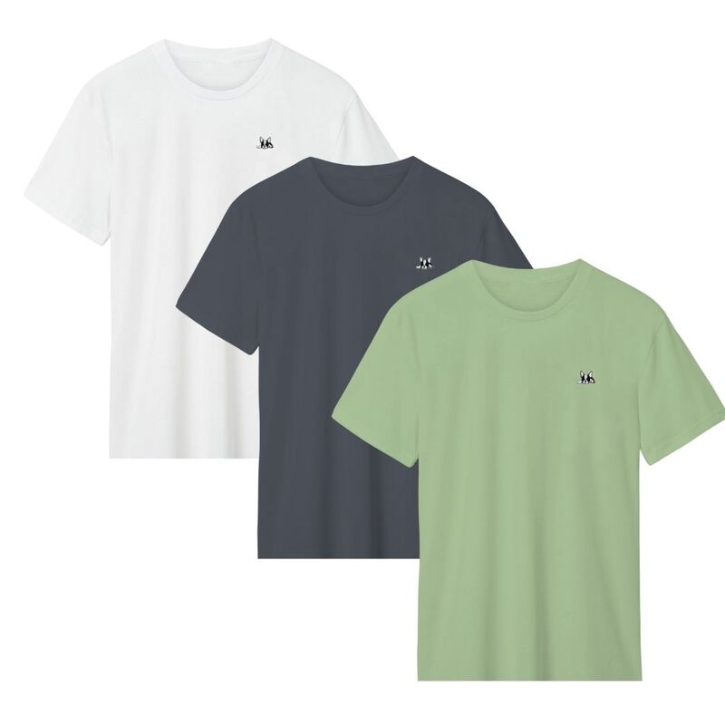 Set de 3 playeras Bark and Hide Playera Para Ho... image number null