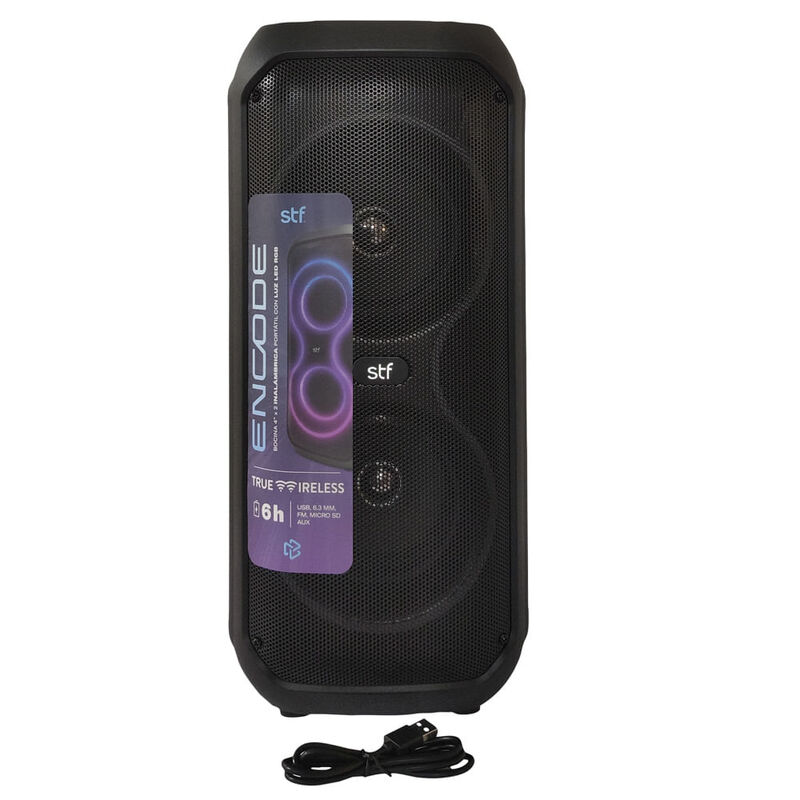 Stf Bocina Encode Port&aacute;til 4" Rgb 10w Negro image number null