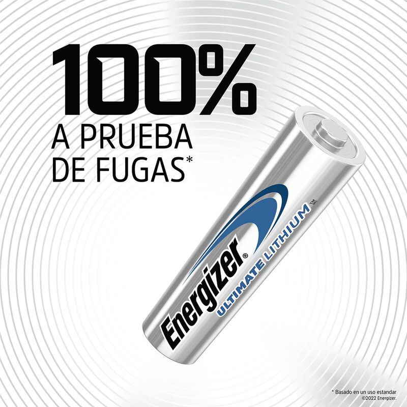 Energizer Aa Blister 12 Unidades 1.5v Litio image number null