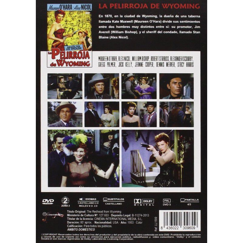 La Pelirroja De Wyoming (dvd) image number null